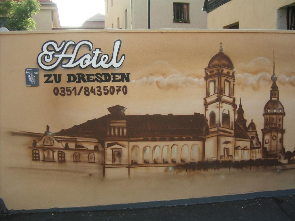 Hotel Pension Zu Dresden Altpieschen Eksteriør bilde